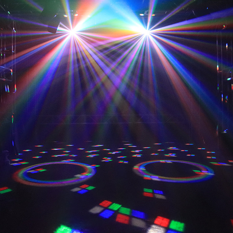Party Lights Stage RGBW and UV 5 in 1 Mixed Lighting Magic-Ball Stage Lights for Church