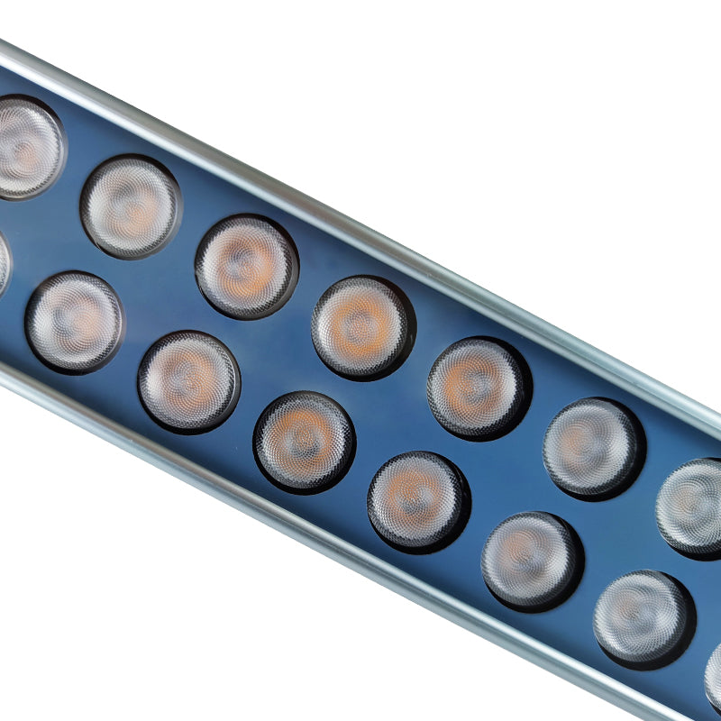IP65 Aluminum Adjustable Outdoor 72W RGB Led Wall Washer With DMX Control