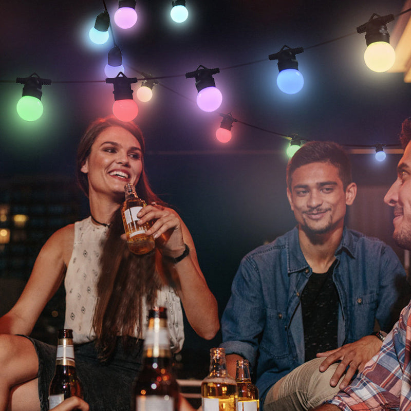 High Quality IP65 Dimming Smart String Lights Outdoor Waterproof