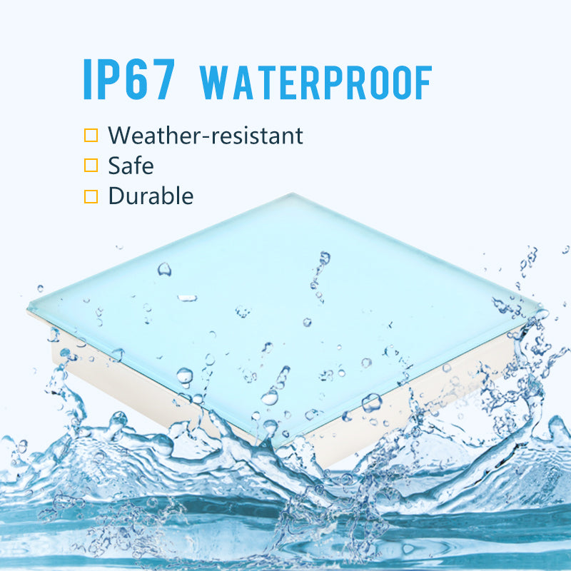 Customized IP67 DC24V 10W Recessed Square Led Brick Light Dance Floor For Outdoor Landscape