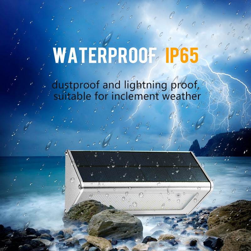 New Design High Quality Aluminium Alloy Solar LED Wall Light Outdoor