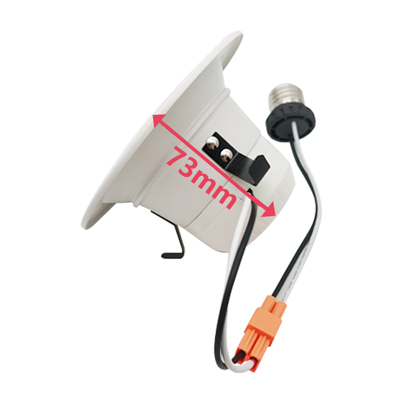 White Color Diecast Aluminum Ceiling IP44 Round Recessed Downlights