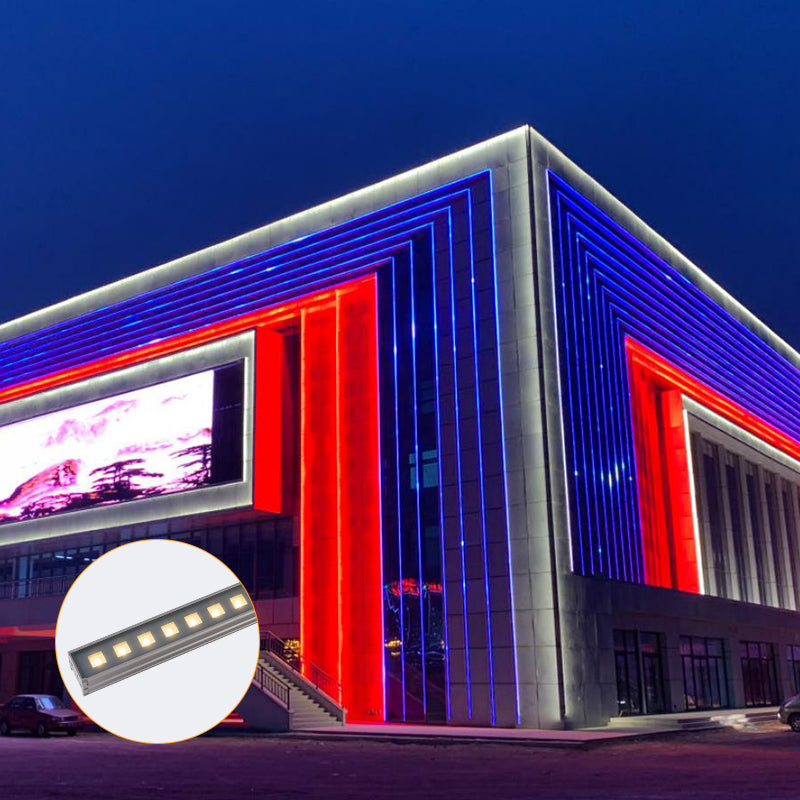 IP65 Outdoor Wall Washer Linear Strip Light Building Facade Wall Light For Landscape Lighting