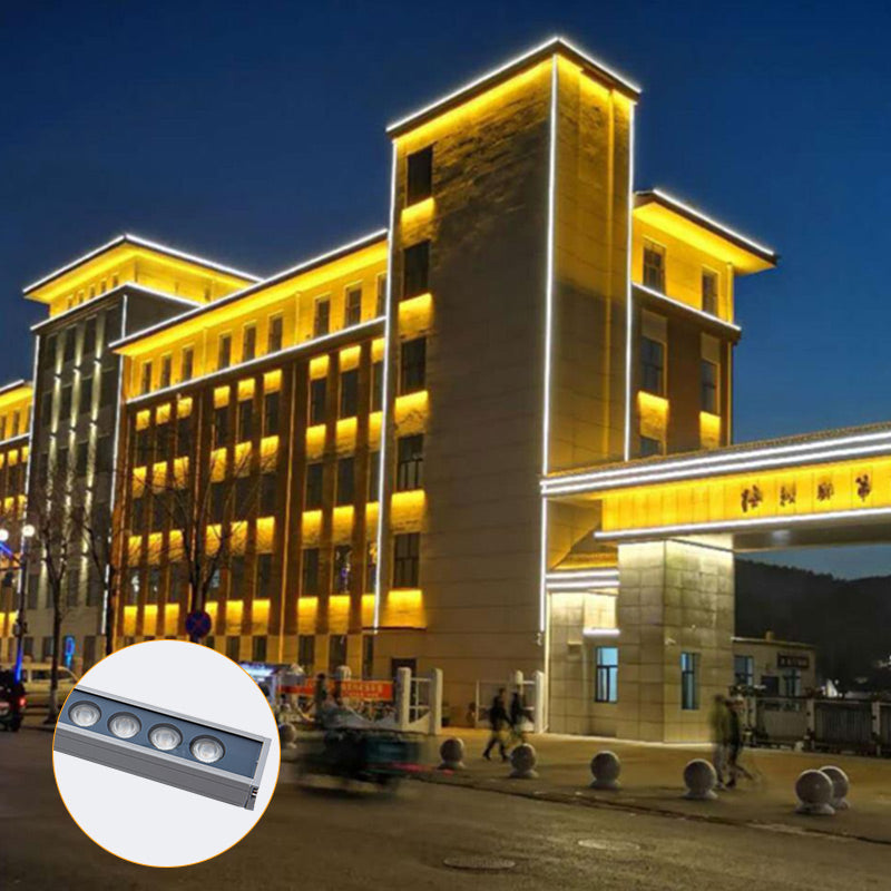 24W Outdoor Facade Lighting IP65 LED Linear Light Beam Angle 30 Degree for Building
