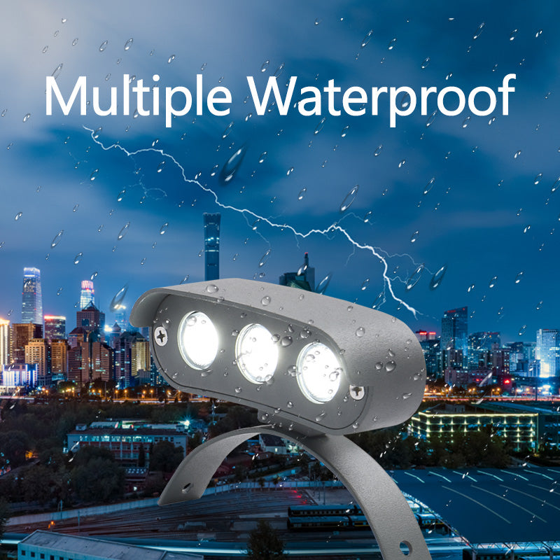 Outdoor Curve Corrugated Lamp Crescent Lamp Tile Light Roof Landscape Light For Park