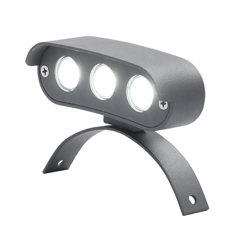 Outdoor Curve Corrugated Lamp Crescent Lamp Tile Light Roof Landscape Light For Park