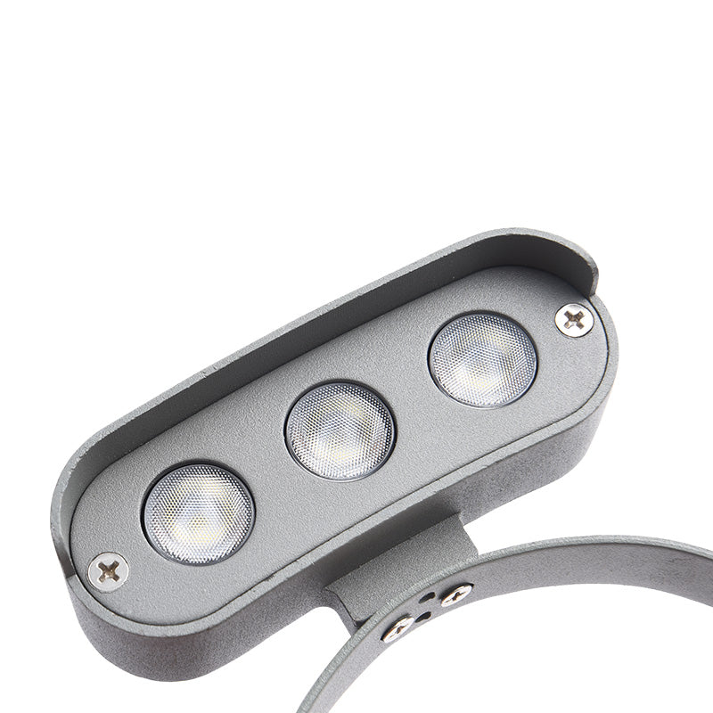 Outdoor Curve Corrugated Lamp Crescent Lamp Tile Light Roof Landscape Light For Park