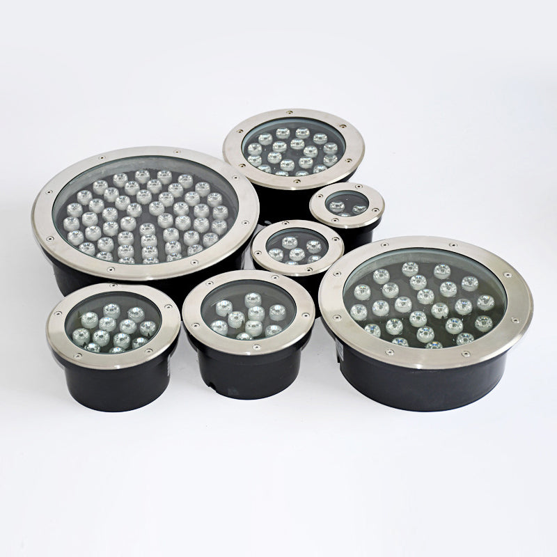 New Product Mini DMX RGB 220V Recessed Step Round Outdoor Led Underground Light