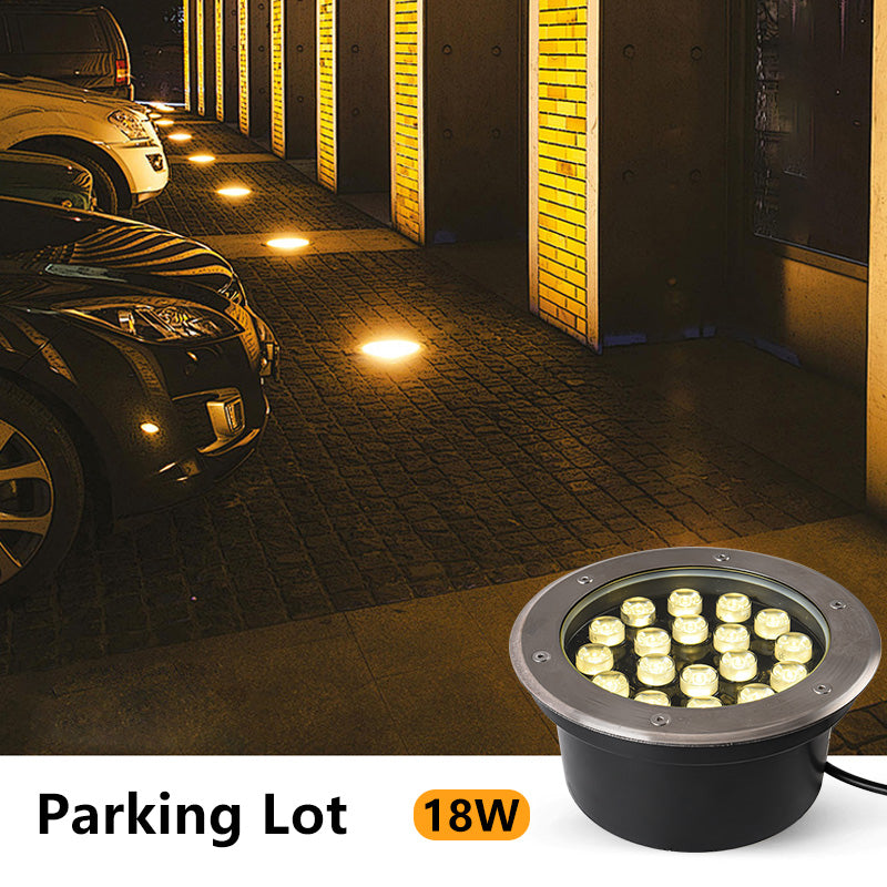 New Product Mini DMX RGB 220V Recessed Step Round Outdoor Led Underground Light