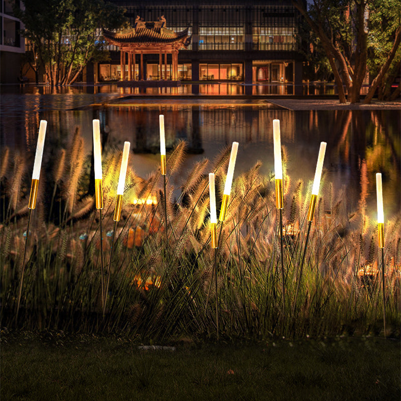 Outdoor Landscape Decor Waterproof Swaying Lamp LED Solar Garden Pathway Light