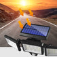 Solar Garden Light  IP65 Waterproof Motion Sensor Outdoor 3 Head Remote Control Solar Security Wall Light