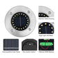 Solar Garden Lights Outdoor Waterproof LED Terrace Outdoor Night View Decorative Stainless Steel Lawn Night Lamps