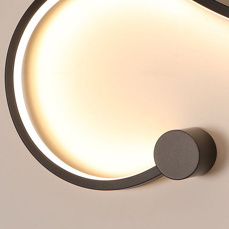 Nordic Modern Luxury Long Strip Snake Led Wall Sconce Lamp Interior Decoration Lighting