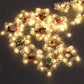 Christmas Decoration LED Lights String Ring Leather Curtain Lights Christmas Tree Pendant Atmosphere Lights