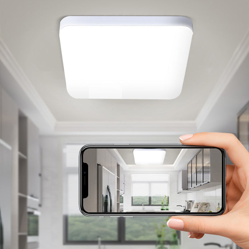 China Round/Square LED Ceiling Lamp for Balcony Washroom 18W 24W 36W Motion Sensor Surface Mounted Led Ceiling Light