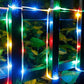 Solar Power Rope Tube Lights 100 Led Copper Wire String Outdoor Waterproof Fairy Lights With PVC Tube