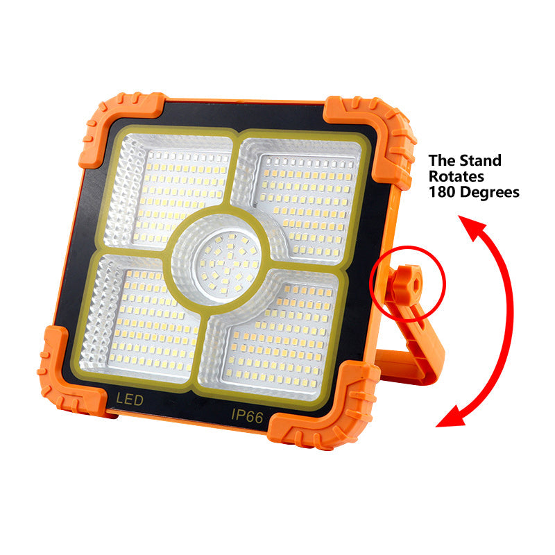 Modern Design Outdoor Waterproof Ip65 Rechargeable 100w Solar Led Emergency Flood Light