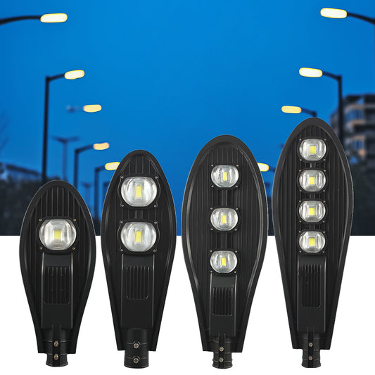Round Tennis Shoebox Twin Road Lamp Outdoor Ip65 Waterproof 50w 100w 150w 200w Cobra COB Led Street Light