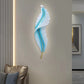 Modern LED Feather Wall Lamp Indoor Wall Sconces Light Fixture Living Room Corridor Bedroom Decoration Wall Lights