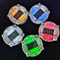 High Way Road Studs 123MM 6 Screws Ground Embedded Lights Solar Road Stud Steady Light Philippines Market 6 LED Cat Eye