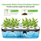 Herb Garden Hydroponics Growing System,12 Pod Indoor Gardening System with LED Grow Light