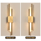 Modern Luxurious Metal Wall Sconce Acrylic Led Wall Lamp Interior Decorative Bedroom Reading Light