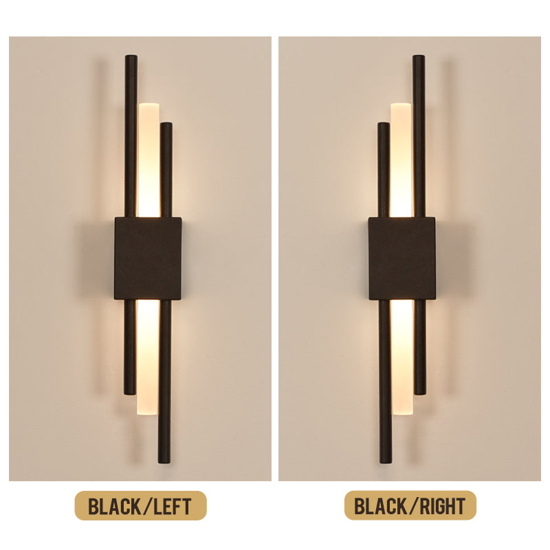 Nordic Modern Wall Mounted Sconce Reading Lighting Fixtures LED Gold Metal Home Indoor Luxury Creative Acrylic Wall Lamps