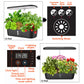 3/6/8/12-Pod Hydroponic Indoor Garden System , Height Adjustable Planters, 15W 20W Full Spectrum LED Grow Lights