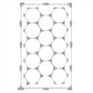 2024 Best Quality Led Hexagon Honeycomb Detailing Lights Garage Light Hexagon LED Detailing Light