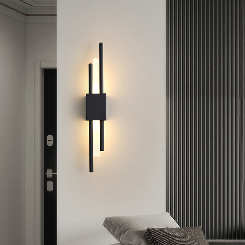 Nordic Modern Wall Mounted Sconce Reading Lighting Fixtures LED Gold Metal Home Indoor Luxury Creative Acrylic Wall Lamps