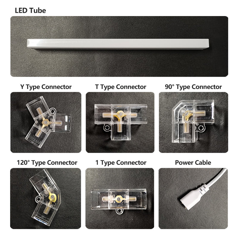 High Lightness LED Handheld Inspection Hexagon Panel Hex Led Ceiling Wall Detailing Studio Poshing Workshop Light