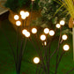 Outdoor Solar Pathway Light IP65 Waterproof Firework 6/8/10 heads Led Solar Garden Lamp Swaying Firefly Light
