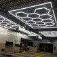 High Lightness LED Handheld Inspection Hexagon Panel Hex Led Ceiling Wall Detailing Studio Poshing Workshop Light