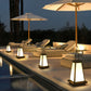 NEW Outdoor landscape LED Post Lamp Decoration Solar Garden Lantern Light