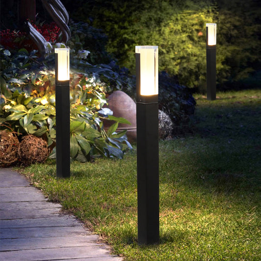 IP65 Outdoor Aluminum Acrylic Landscape Lawn Light 30CM 40CM 60CM 80CM Multi Size Garden Lamp Post LED Light