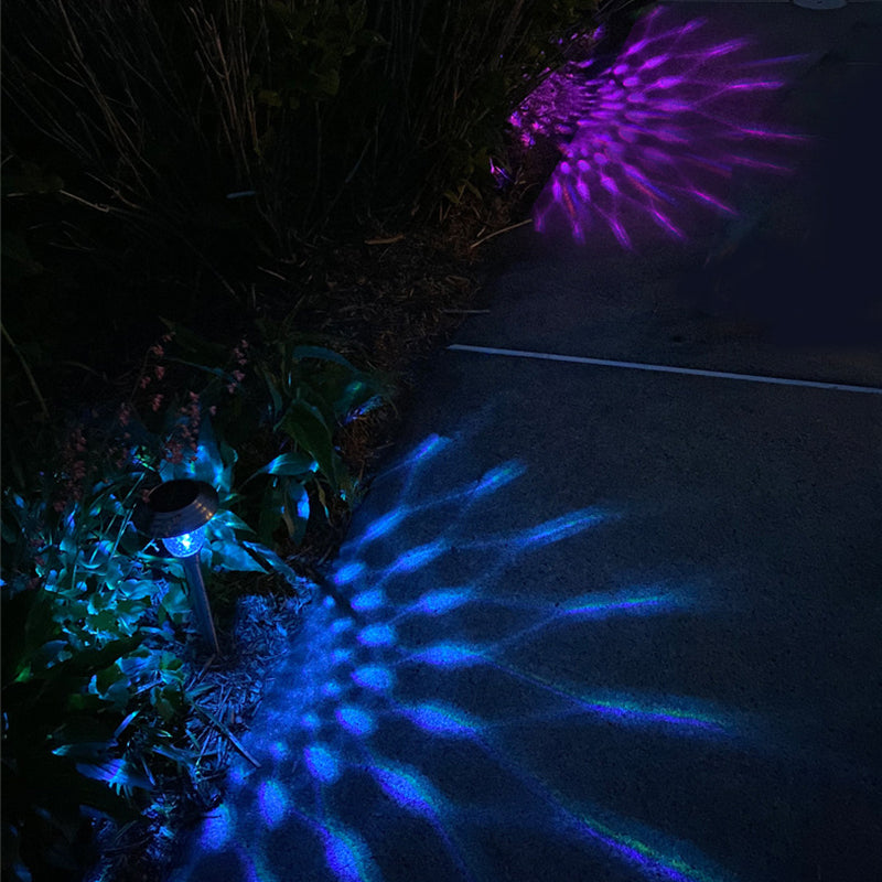 IP44 Waterproof Outdoor Decorative Lawn Solar Garden Spike Bollard Light