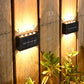 Led Up And Down Indoor Outdoor Lights Waterproof Ip65 Solar Wall Lamp Sconce Bracket Mounted Wall Light