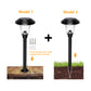 Solar Outdoor Garden Decorative Lights Solar Garden Warm Light Waterproof Solar Pathway Landscape Lights