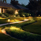 Led Solar Lawn Pathway Decoration Stake Lawn Light Pathway Yard Walkway Driveway Outdoor Waterproof Garden Lights LED ABS