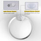 Motion Sensor Ceiling Light Battery Powered Ceiling Light with 400LM 6000K 7.2 Inch Motion Activated Light