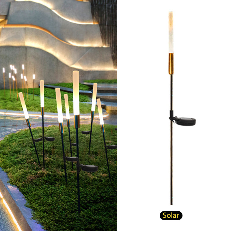 Outdoor Landscape Decor Waterproof Swaying Lamp LED Solar Garden Pathway Light