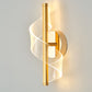 Nordic Acrylic Clear Led Wall Lamp Indoor Lighting Bedroom Bedside Living Room Decor Sconce Wall Light For Home
