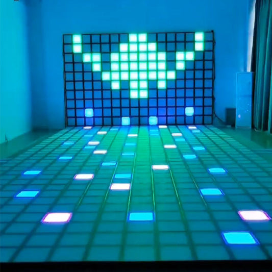 Laser Floor Game Induction Floor Tile Lamp for Escape Room