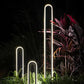 Garden Lights Double Fork Strip Lawn Lamp Waterproof Landscape Lighting Patio Path Decoration Ground Spike Light