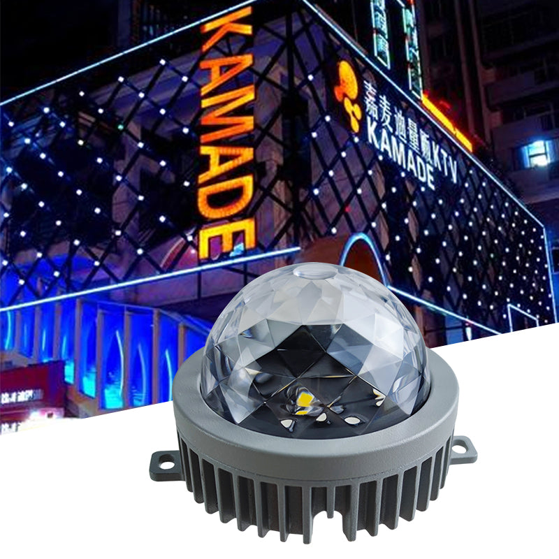 High Quality Programmable RGB Amusement Lamp Source DMX Control Pixel Addressable RGBW Led Point Lights