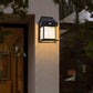 New Arrival Solar Powered Garden Courtyard Led Wall Mounted Lights Outdoor Ip65 Waterproof With Body Motion Sensor