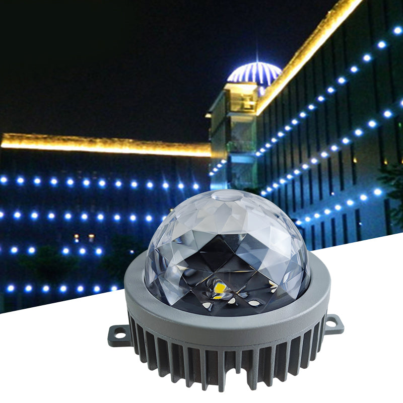 Die-casting Aluminum RGBW Addressable LED Point Light 12V Pixel 90 24V DC 50000 80  Landscape / Mall / Hotel / Hospital