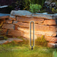 Garden Lights Double Fork Strip Lawn Lamp Waterproof Landscape Lighting Patio Path Decoration Ground Spike Light