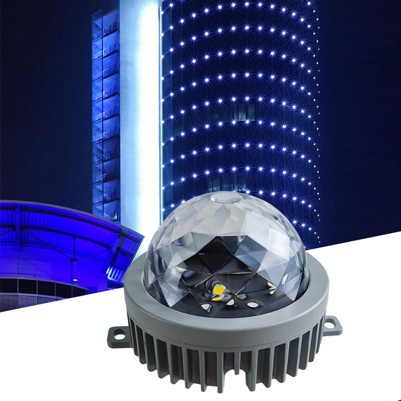 High Quality Programmable RGB Amusement Lamp Source DMX Control Pixel Addressable RGBW Led Point Lights