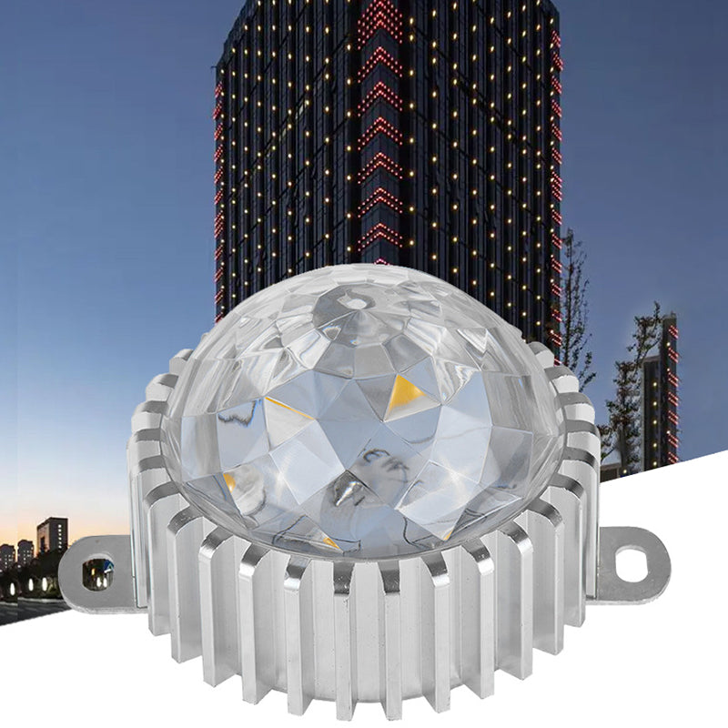 Exterior Building 2800K 3500K 4500K 6000K LED Point Light 24V 80mm Outdoor LED Pixel Light IP65 Waterproof LED Dot Light